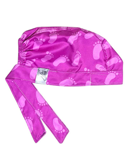Gorro Medico Quirúrgico podologia Pies Foot - Rosa