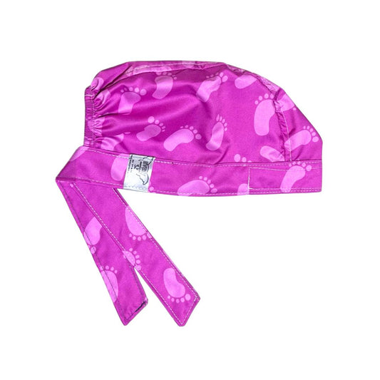 Gorro Medico Quirúrgico podologia Pies Foot - Rosa