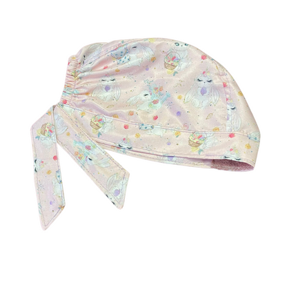 Gorro Medico Quirúrgico - Conejo De Pascua - Enfermería - Salud - Rosa