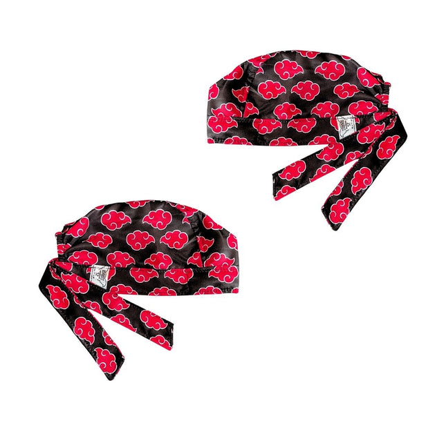 Gorro Quirúrgico - Naruto - Akatsuki - Negro
