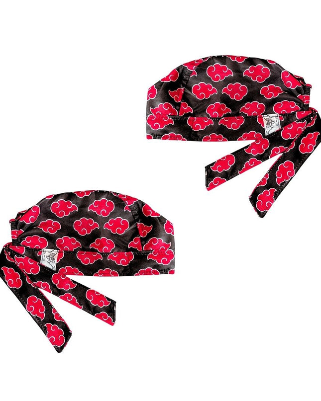Gorro Quirúrgico - Naruto - Akatsuki - Negro