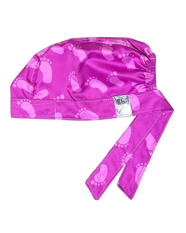 Gorro Medico Quirúrgico podologia Pies Foot - Rosa