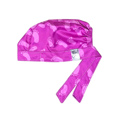 Gorro Medico Quirúrgico podologia Pies Foot - Rosa