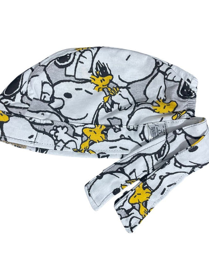 Gorro Medico Quirúrgico - Snoopy - Gris