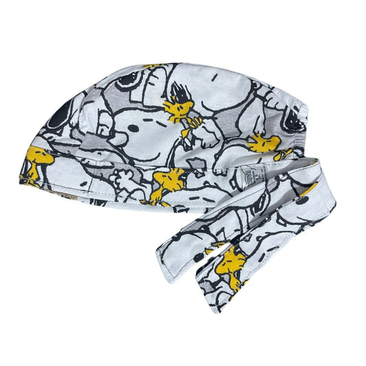 Gorro Medico Quirúrgico - Snoopy - Gris