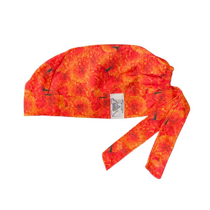 Gorro Quirúrgico - Día De Muertos - Calacas - Esqueleto - Cempasúchil