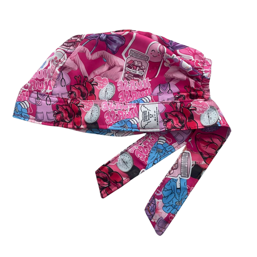 Gorro Medicoquirúrgico Anatomia Humana Vesalius Enfermeria - ROSA