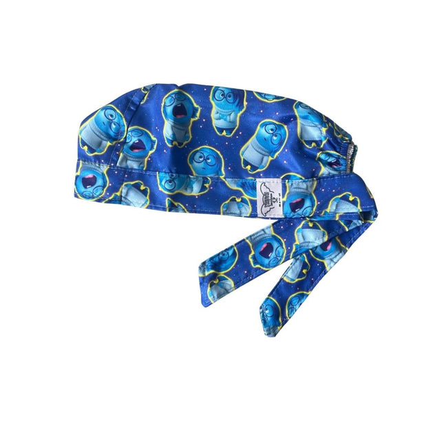 Gorro Medico Quirúrgico - Intensamente - Inside Out - Emociones - Tristeza