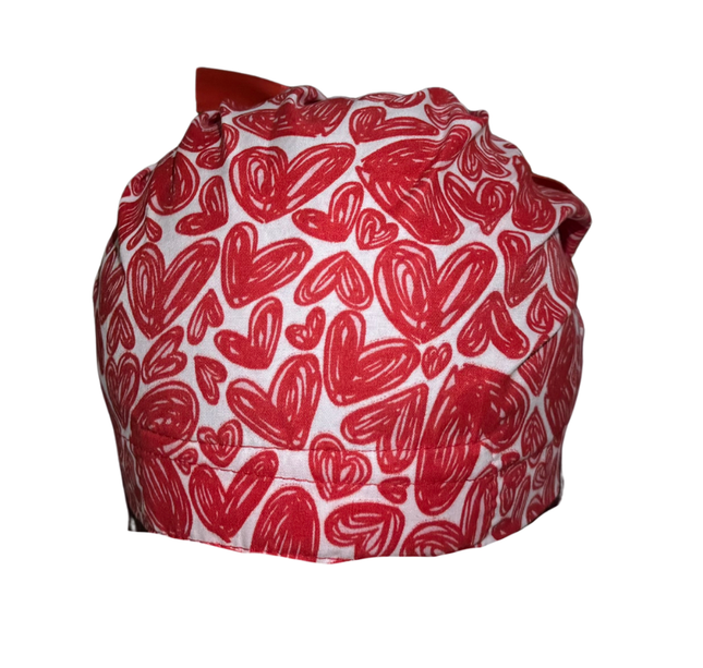 Gorroquirúrgico Unisex Algodón Corazones San Valentin 14 Feb (Copia)