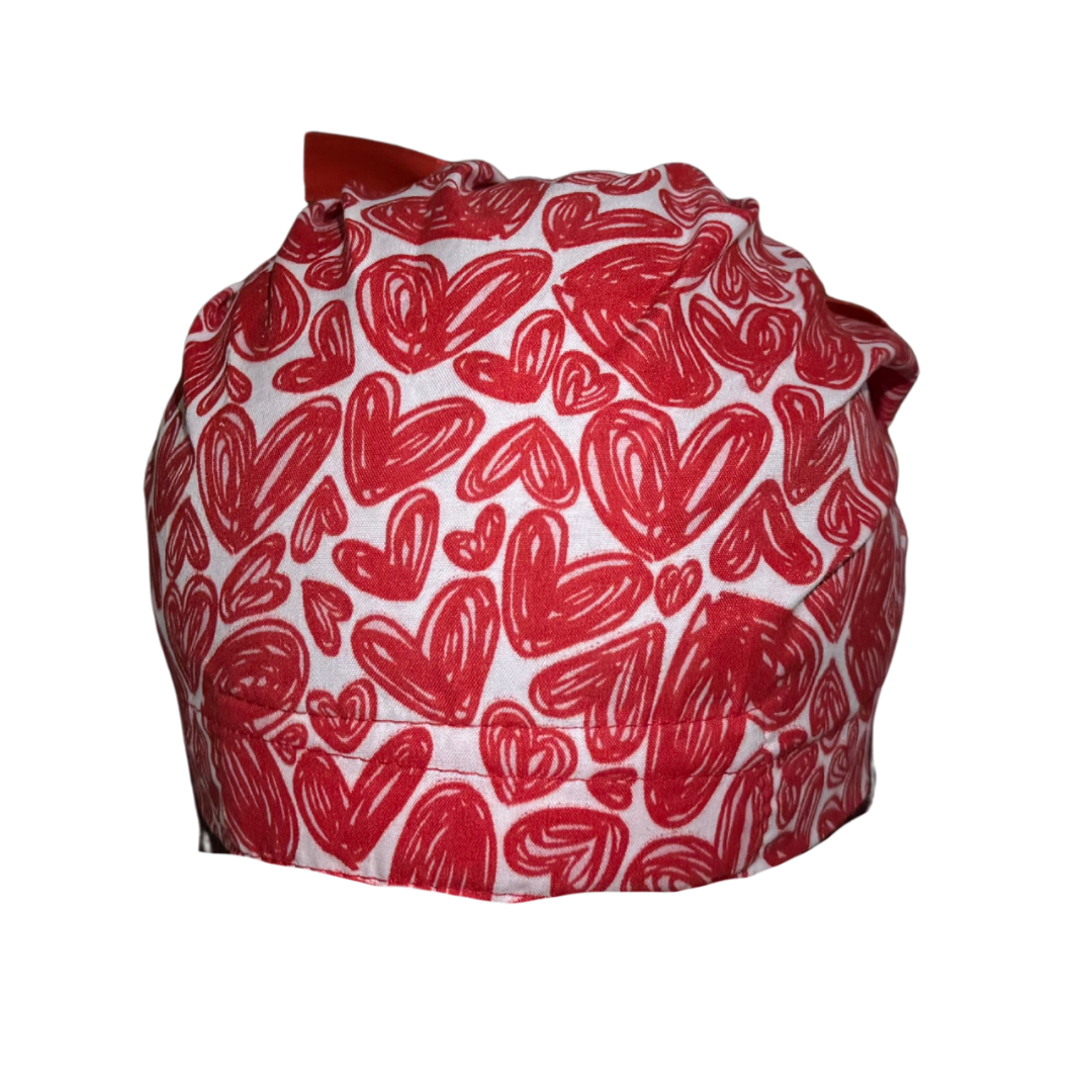 Gorroquirúrgico Unisex Algodón Corazones San Valentin 14 Feb (Copia)