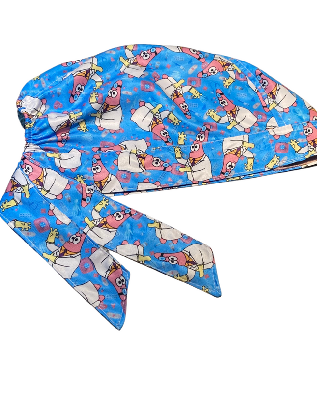 Gorro Quirúrgico - Patricio - Bob Esponja - Medico - Anti-fluido - Every Medical -  Dr. Gorrito