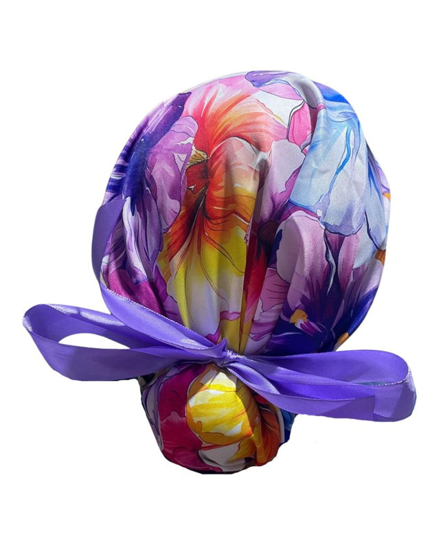 Gorro Medico Quirúrgico - Enfermera - Flores - Listón - COLORES