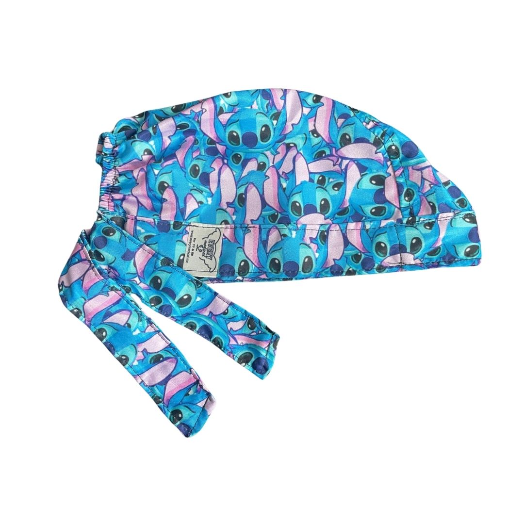 Gorro Medico Quirúrgico - Stitch 3 - Azul