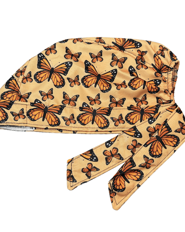 Gorro Medico Quirúrgico Mariposa Monarca Antifluidos Enferm - Every Medical -  Dr. Gorrito