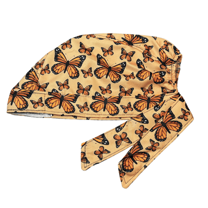 Gorro Medico Quirúrgico Mariposa Monarca Antifluidos Enferm - Every Medical -  Dr. Gorrito