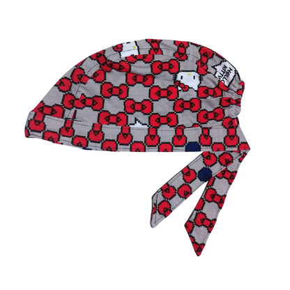 Gorro Medico quirúrgico moños gatito