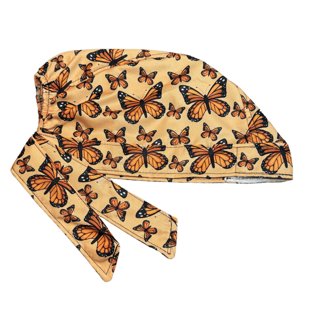 Gorro Medico Quirúrgico Mariposa Monarca Antifluidos Enferm - Every Medical -  Dr. Gorrito