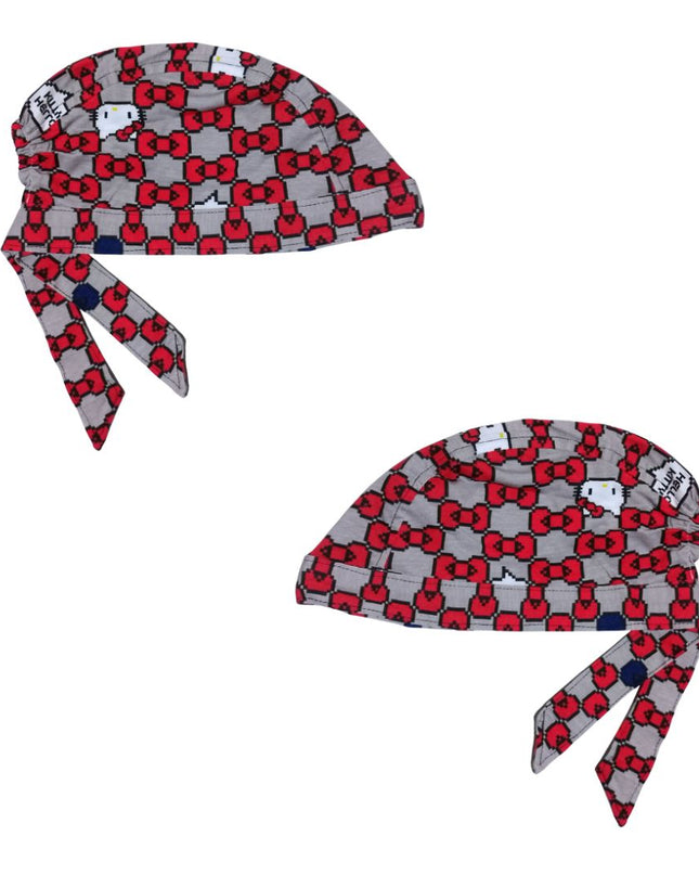 Gorro Medico quirúrgico moños gatito