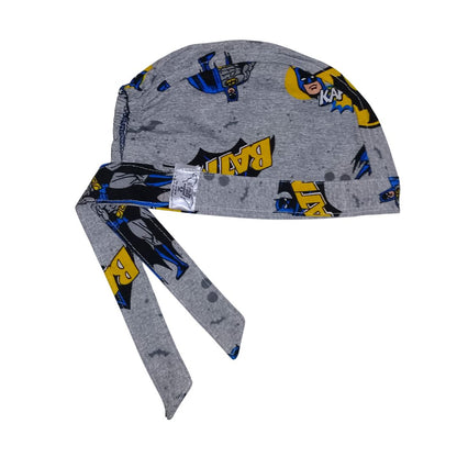 Gorro Medico quirúrgico murciélago gris