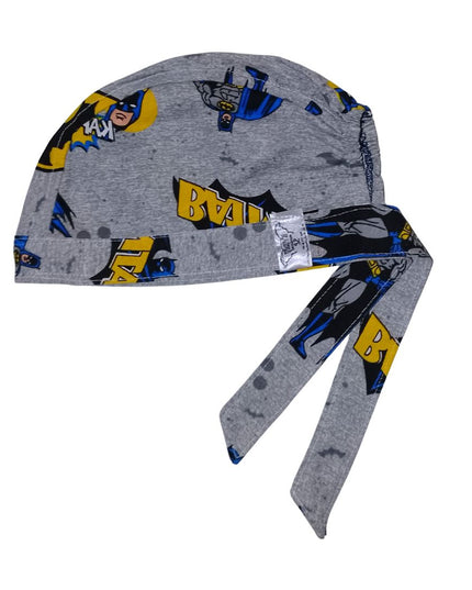 Gorro Medico quirúrgico murciélago gris