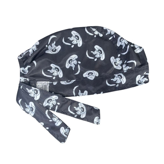 Gorro Medico Quirúrgico - Zorrillo Enamorado - Pepé Le Pew - Negro