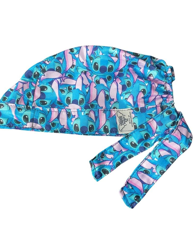 Gorro Medico Quirúrgico - Stitch 3 - Azul