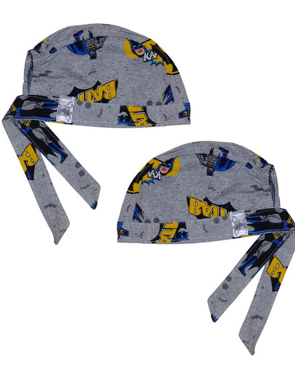 Gorro Medico quirúrgico murciélago gris
