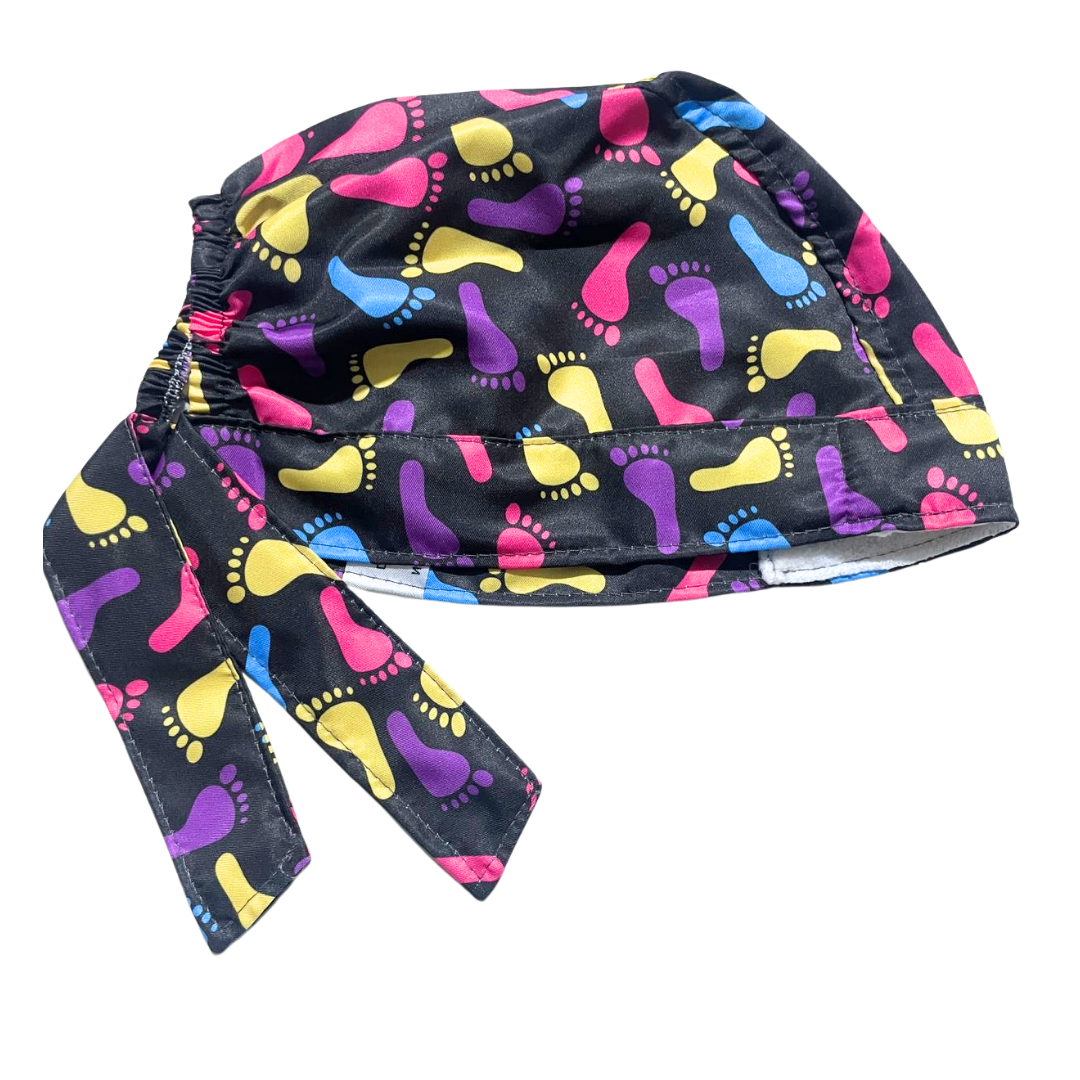 Gorro Medico Quirúrgico - Clínica - Podología - Pies - Foot