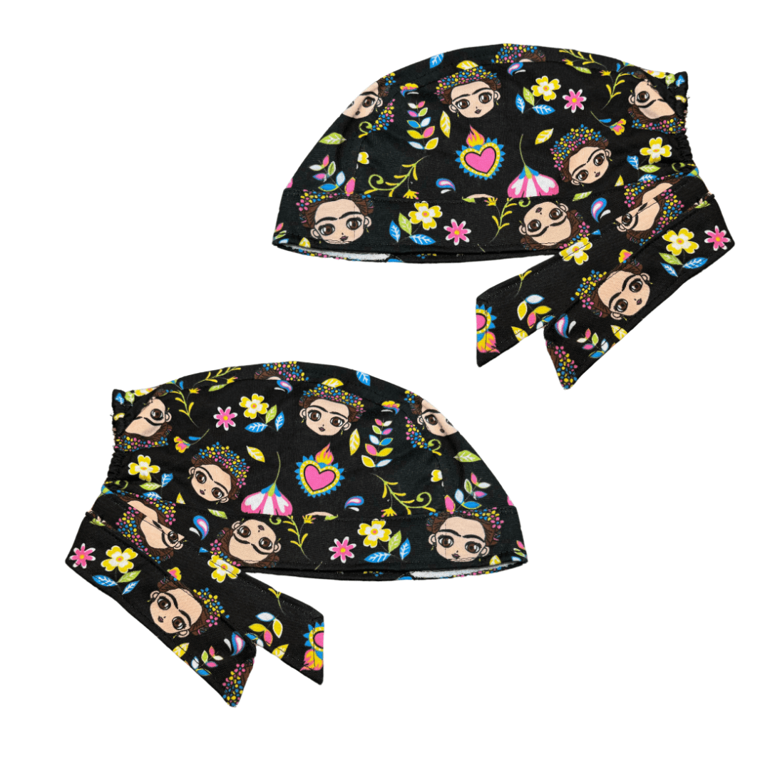 Gorro Medico Quirúrgico Enfermería Frida Kahlo Mex Antisudor - Every Medical -  Dr. Gorrito