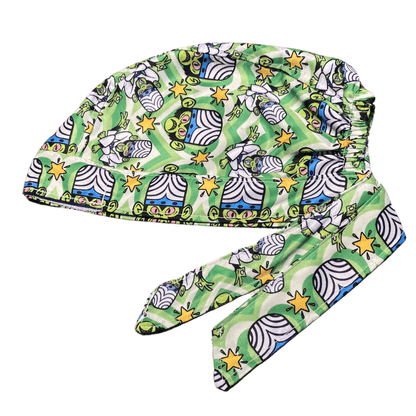 Gorro Medico Quirúrgico Mojo Jojo Las Chicas Super Poderosas