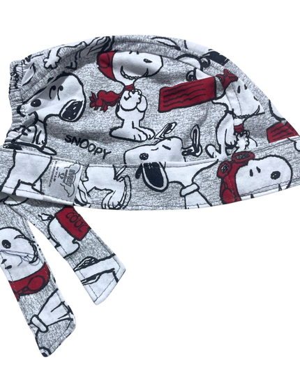Gorro Quirúrgico Snoopy Gris - Antisudor