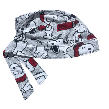 Gorro Quirúrgico Snoopy Gris - Antisudor