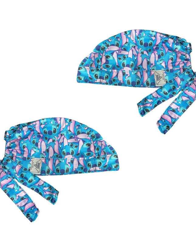 Gorro Medico Quirúrgico - Stitch 3 - Azul