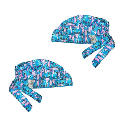 Gorro Medico Quirúrgico - Stitch 3 - Azul