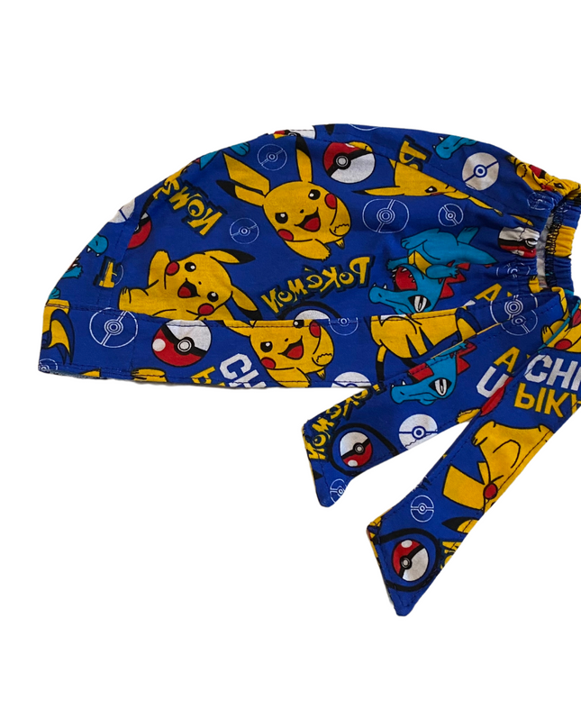 Gorro Medico Quirúrgico Pokémon (2) Con Toalla Antifudor - Every Medical -  Dr. Gorrito