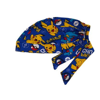 Gorro Medico Quirúrgico Pokémon (2) Con Toalla Antifudor - Every Medical -  Dr. Gorrito