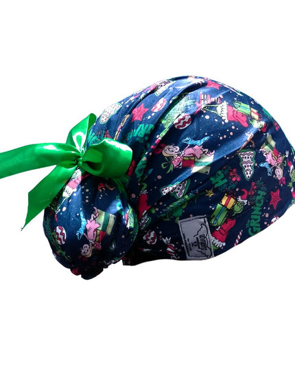 Gorro Quirúrgico Medico Navidad liston