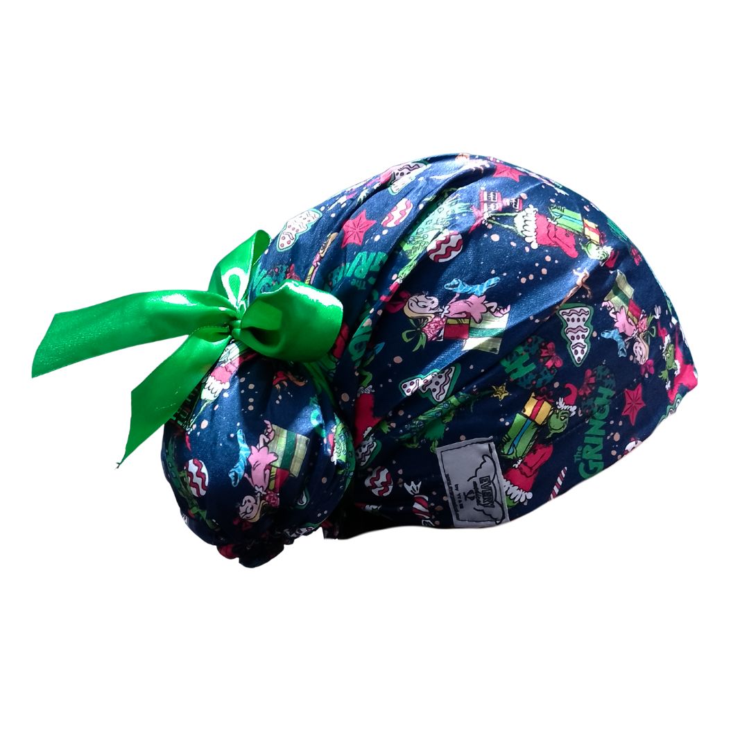 Gorro Quirúrgico Medico Navidad liston