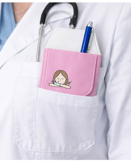 Bolsa Protector De Bolsillo Enfermería Médicos Funda Plumas
