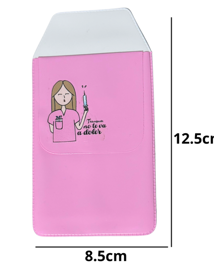 Bolsa Protector De Bolsillo Enfermería Médicos Funda Plumas