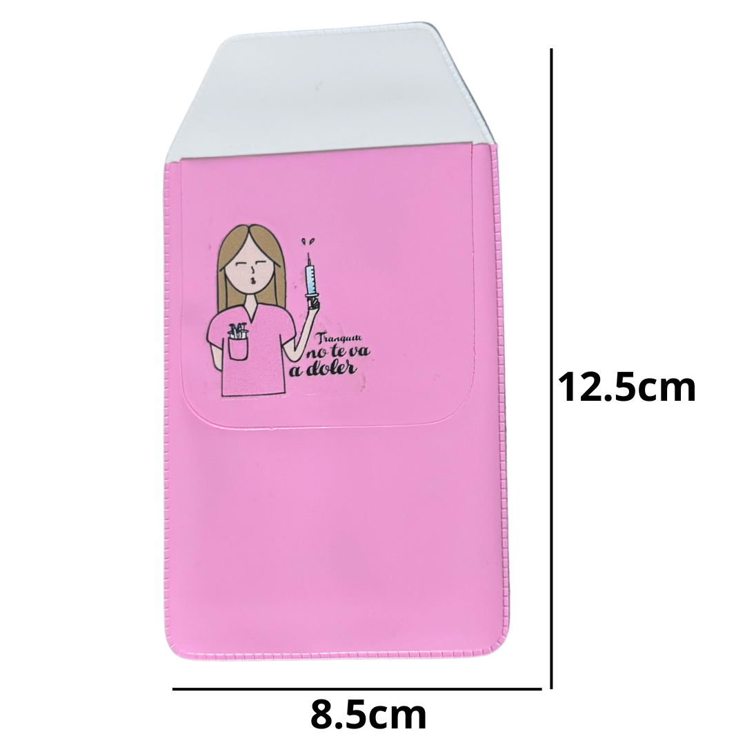 Bolsa Protector De Bolsillo Enfermería Médicos Funda Plumas