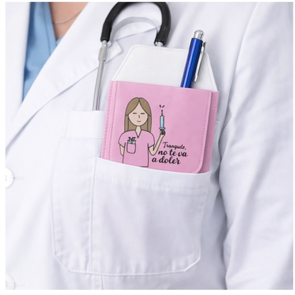 Bolsa Protector De Bolsillo Enfermería Médicos Funda Plumas