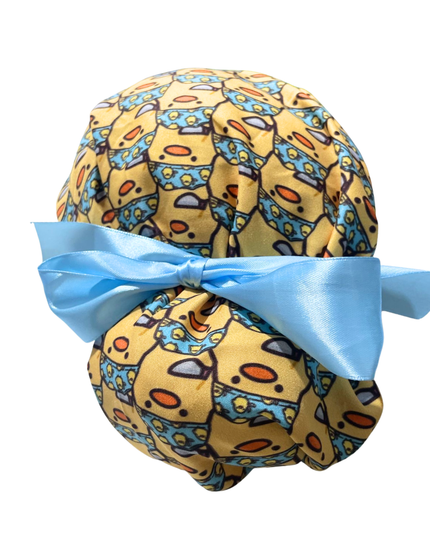 Gorro Medico Quirúrgico - Pollito / Pato - Cirujano - Listón - Amarillo