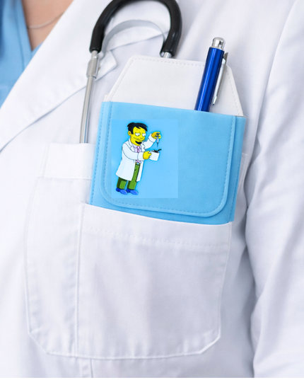 Bolsa Protector De Bolsillo Enfermería Médicos Funda Plumas