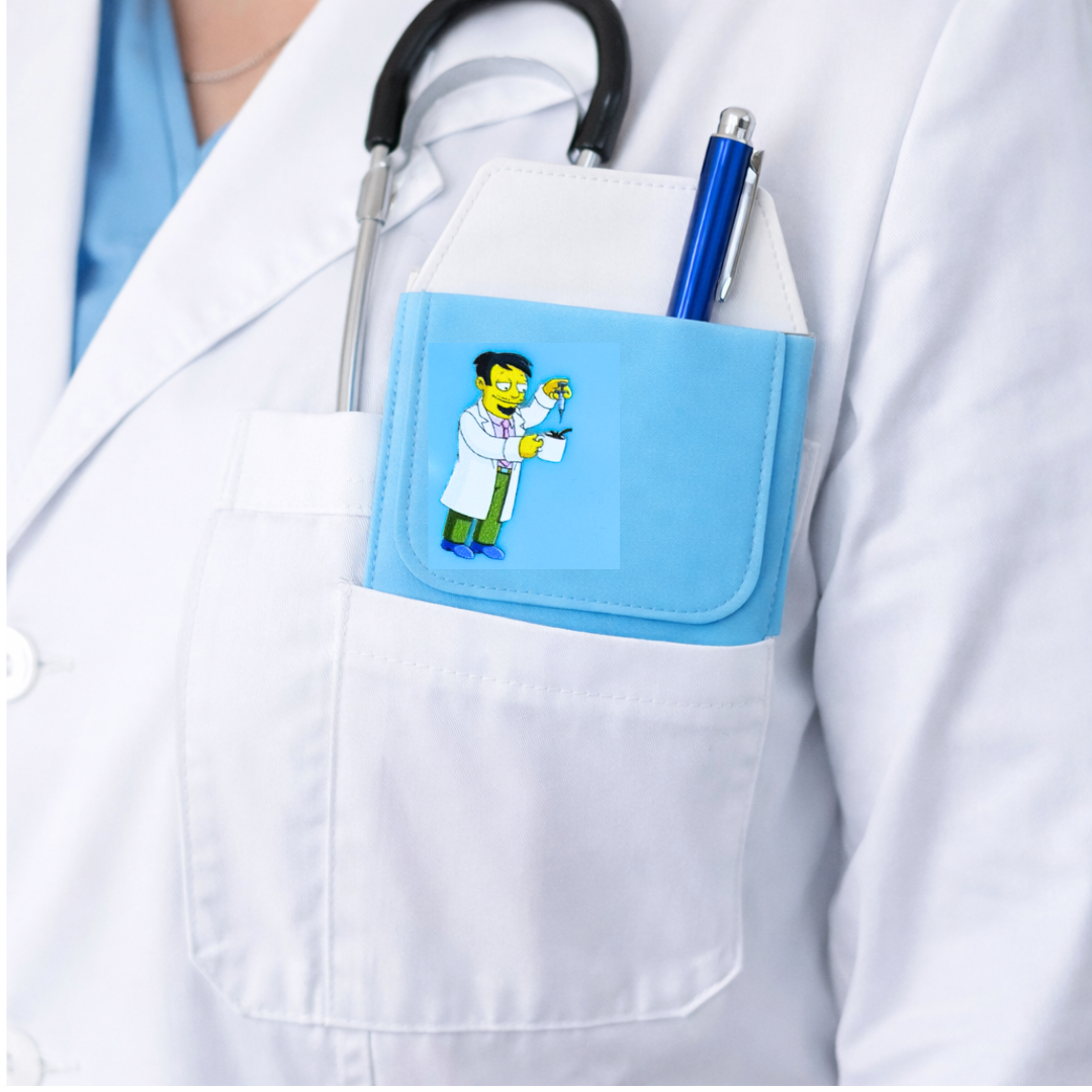 Bolsa Protector De Bolsillo Enfermería Médicos Funda Plumas