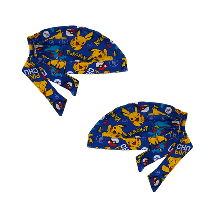 Gorro Medico Quirúrgico Pokémon (2) Con Toalla Antifudor - Every Medical -  Dr. Gorrito