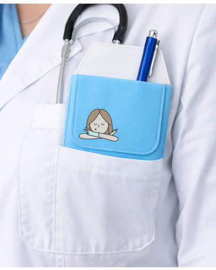 Bolsa Protector De Bolsillo Enfermería Médicos Funda Plumas