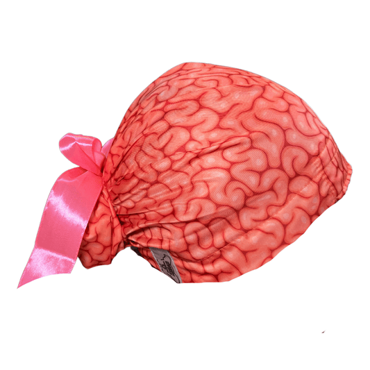 Gorro Quirúrgico Medico Cerebro Sesos Antifluidos- Listones
