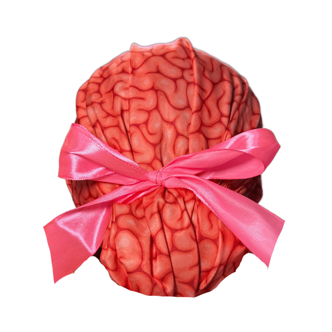 Gorro Quirúrgico Medico Cerebro Sesos Antifluidos- Listones