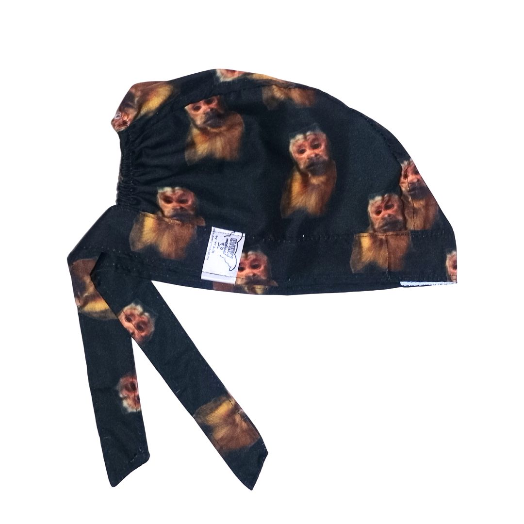 Gorro Medico Quirúrgico Changuito George Doctor Meme Hospita Negro 3